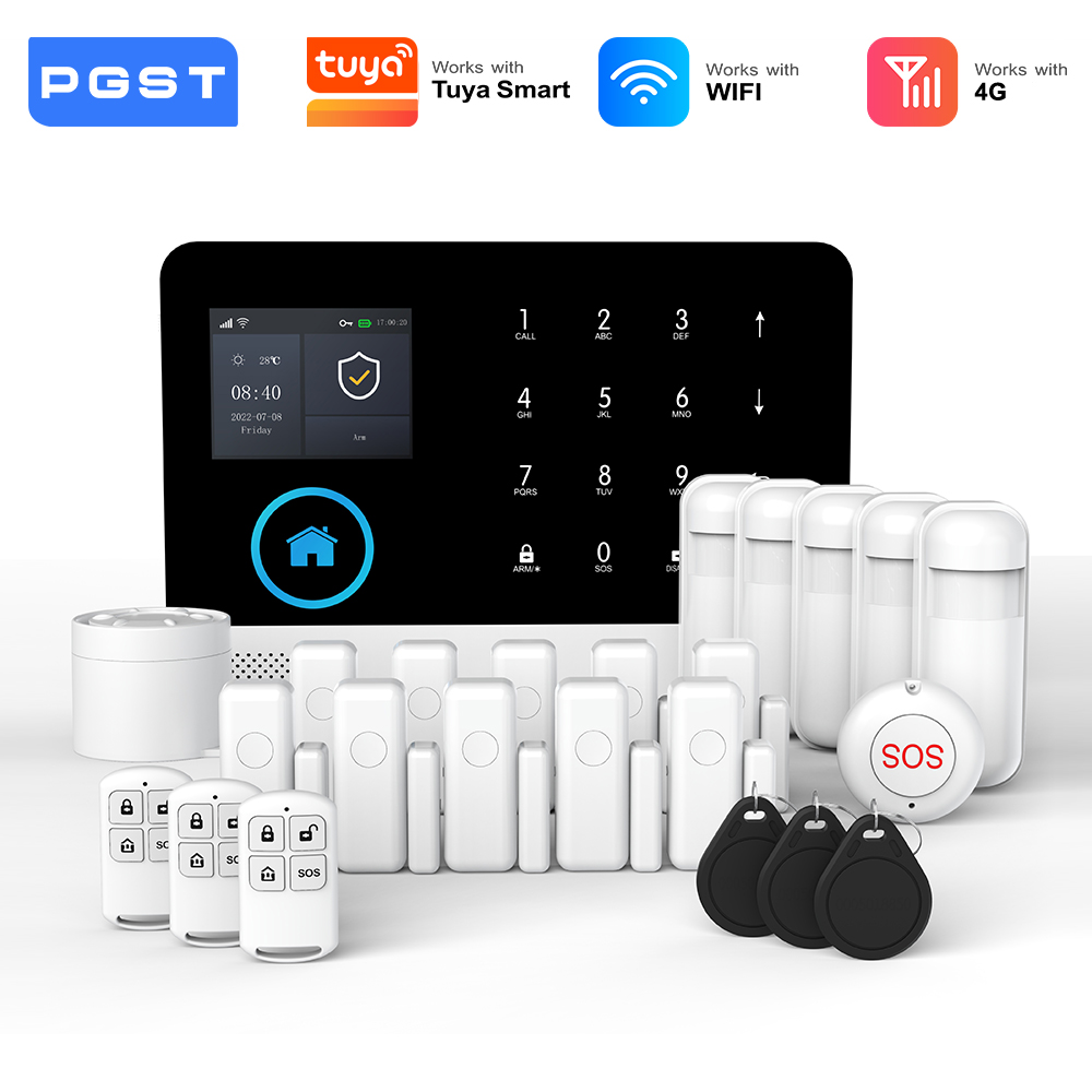 Smart Home Demo Kit - PGST 4G WiFi Wireless Alarm System