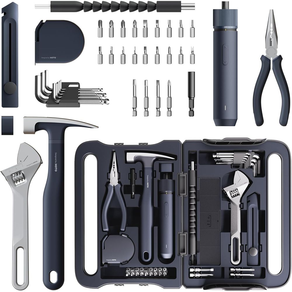 Smart Home Kits - 40-Piece Home Repair Tool Kit with