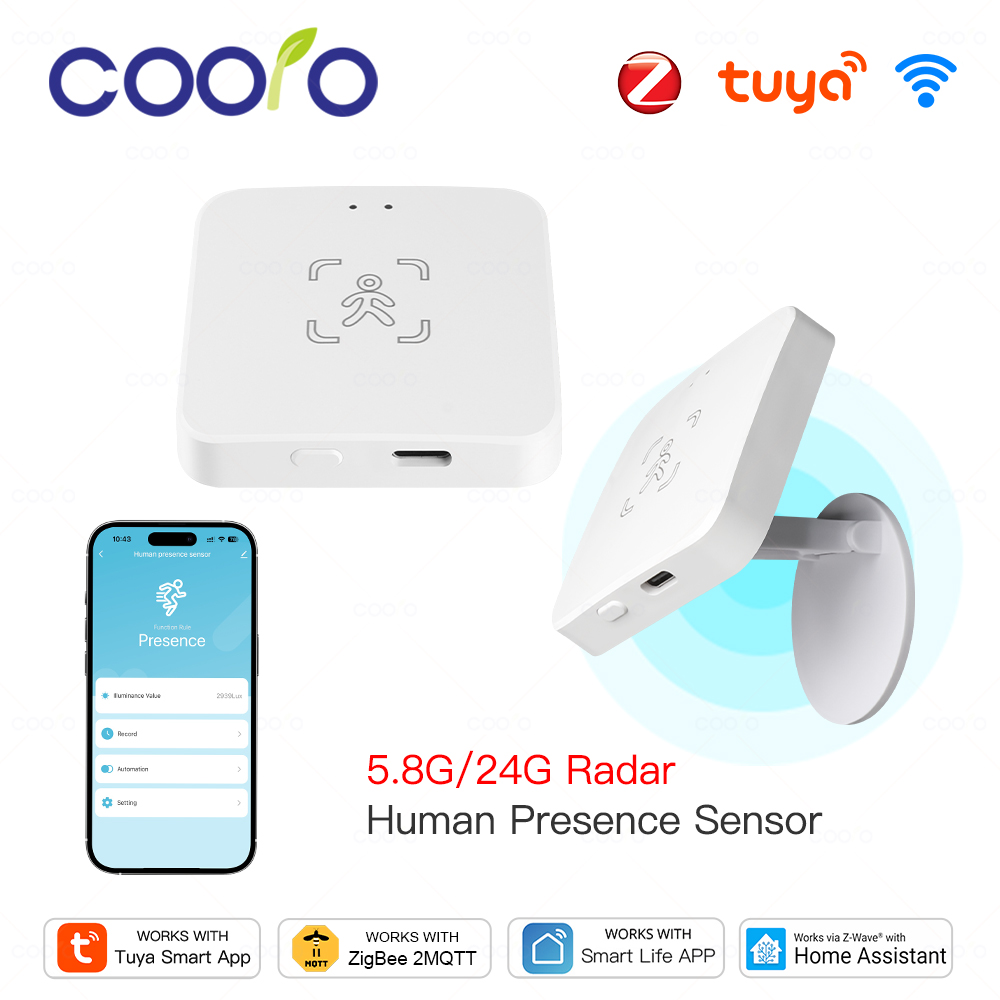 Smart Home Tools - Tuya WiFi/ Zigbee Smart Human Presence