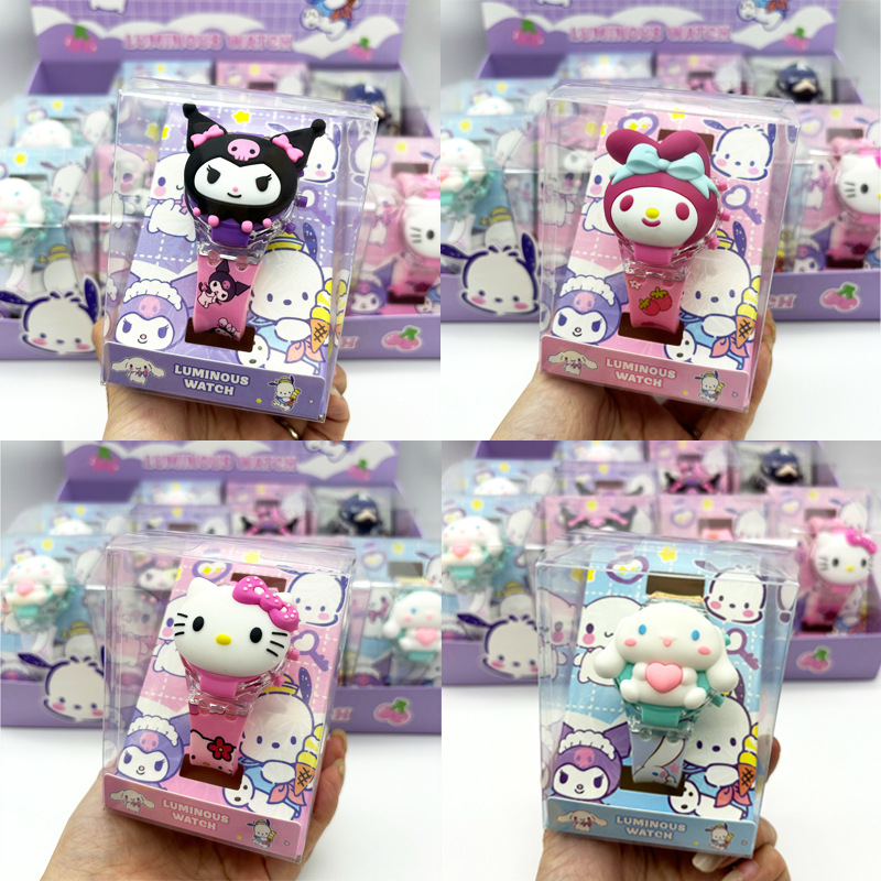 Smart Home Tools - Cartoon Electronic Watch Cute Glow Cinnamoroll