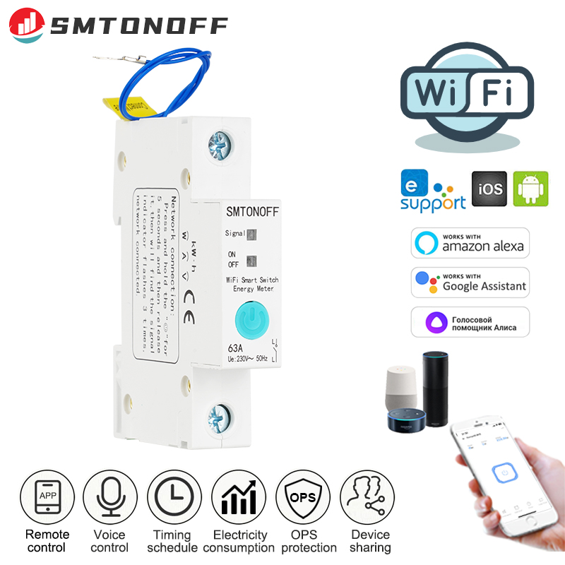Smart Home Button - Ewelink WiFi Smart Switch Energy Monitoring