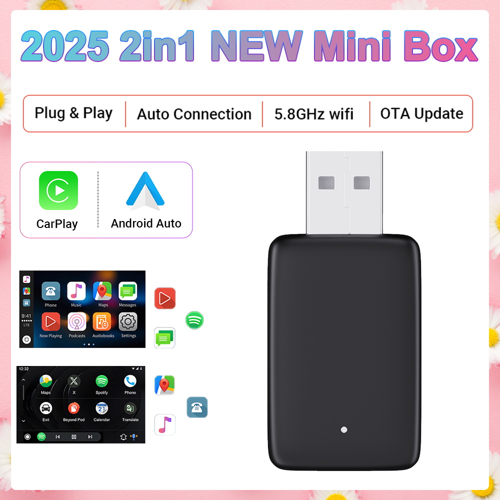 Smart Home Wiz - Wireless CarPlay Android Auto Mini Box