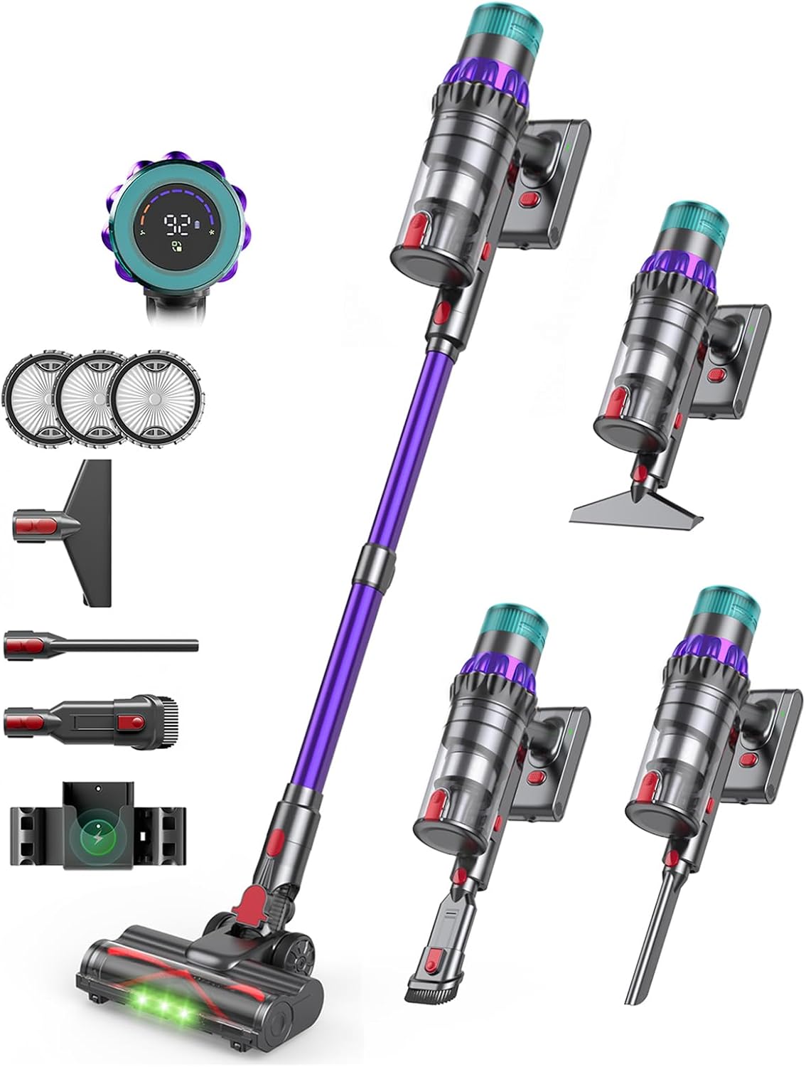 Smart Home Tools - Torvani Store Cordless Vacuum Cleaner, 650W