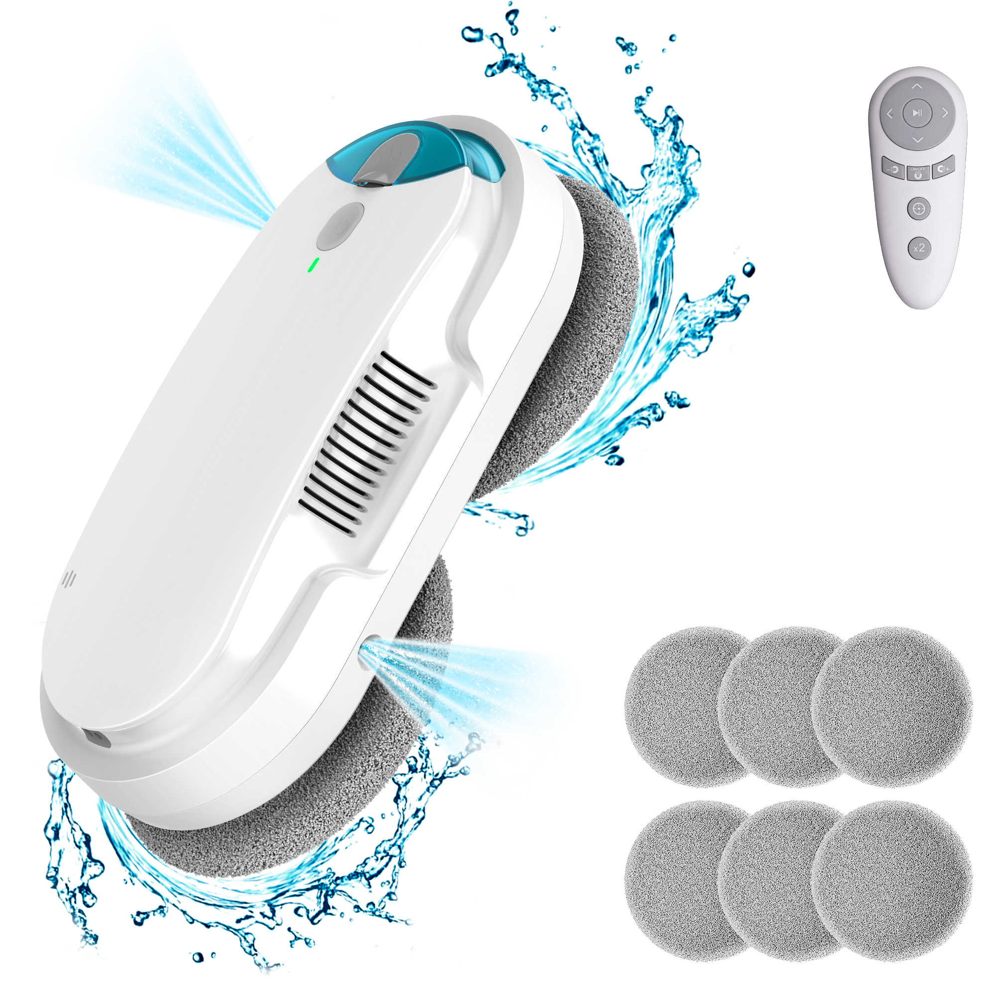 Smart Home Hotel - Smart window cleaning robot hotel apartment