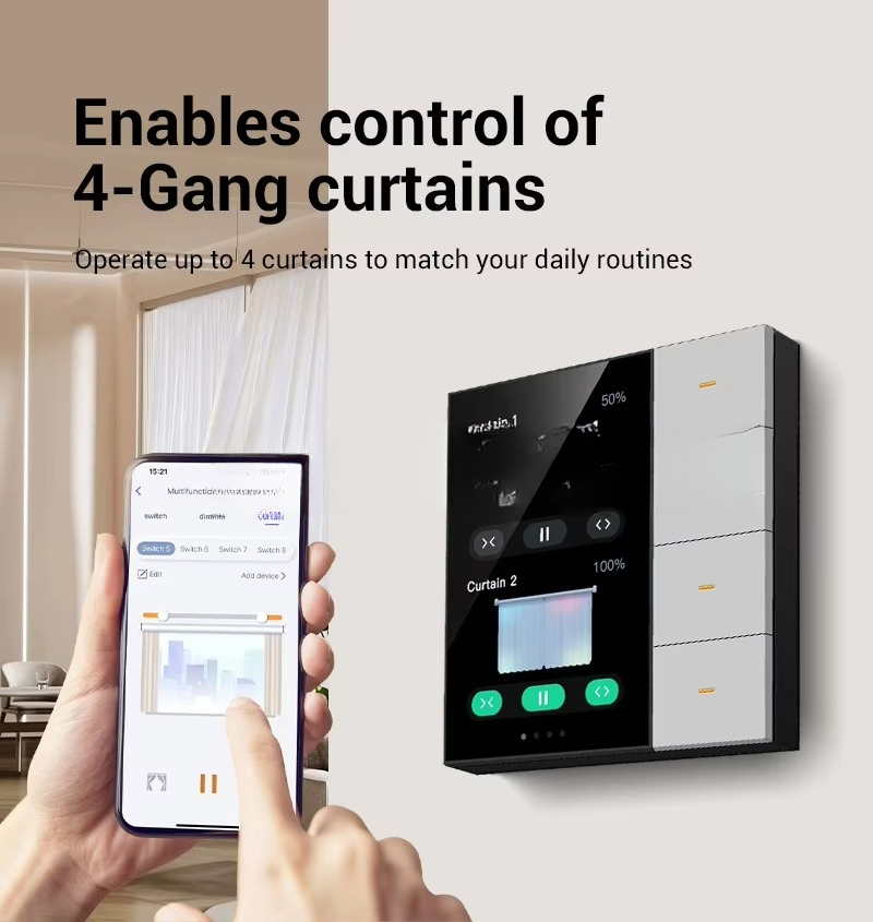 4 Gang Zigbee Smart Life Smart - Smart Home Control Panel 리뷰 및 가격