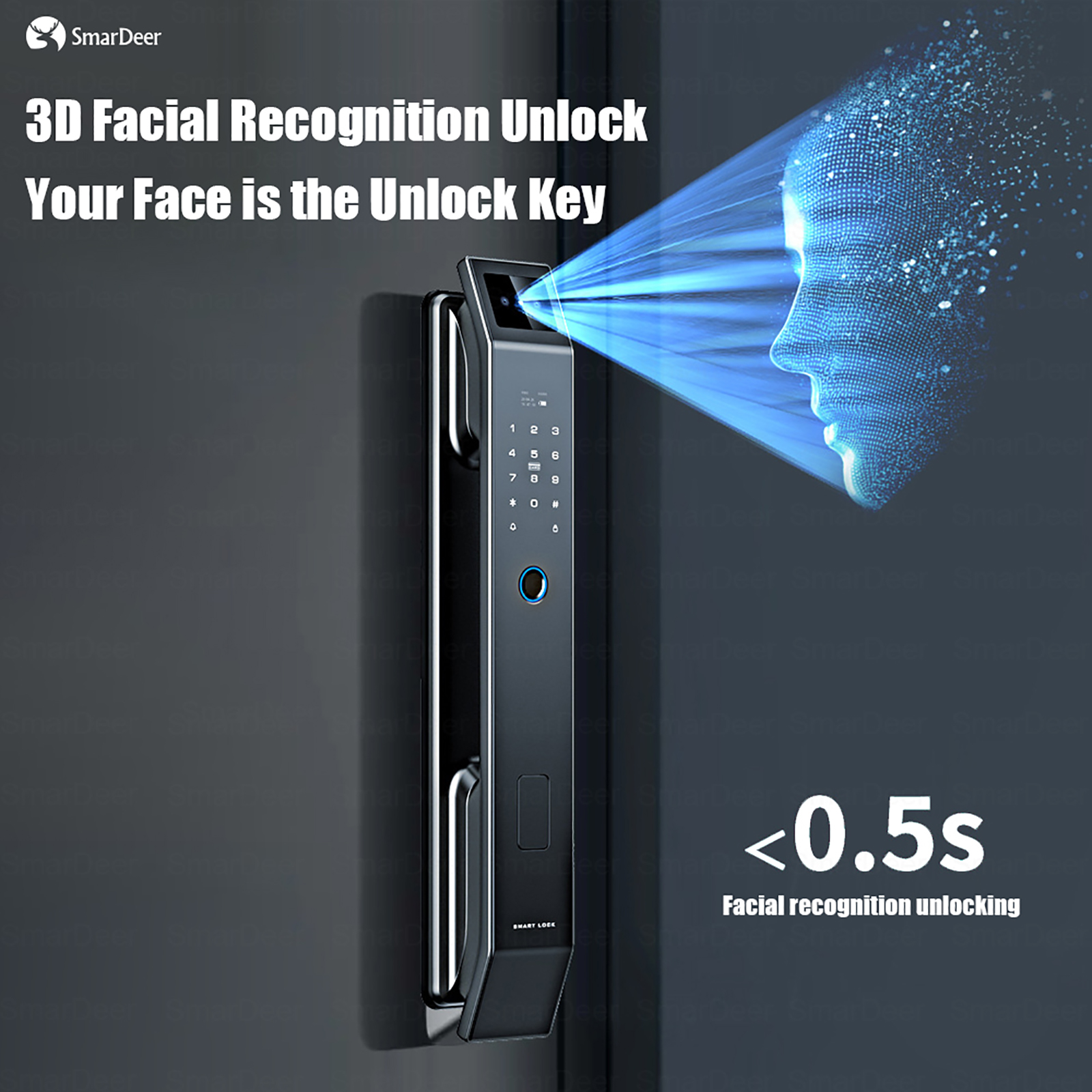SmaerDeer Smart lock with Came - Wifi Doorbell Camera 리뷰 및 가격