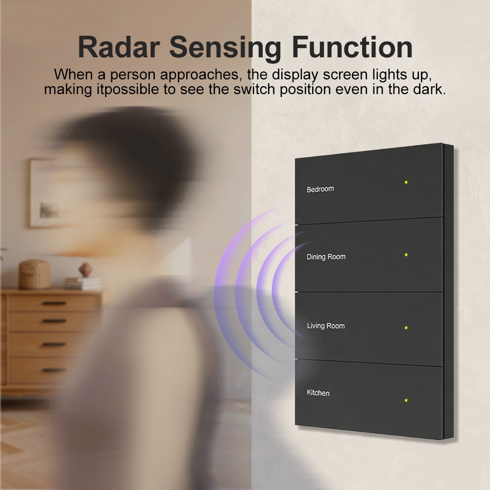 Manhot DIY Name Switch Zigbee  - Smart Home Display 리뷰 및 가격