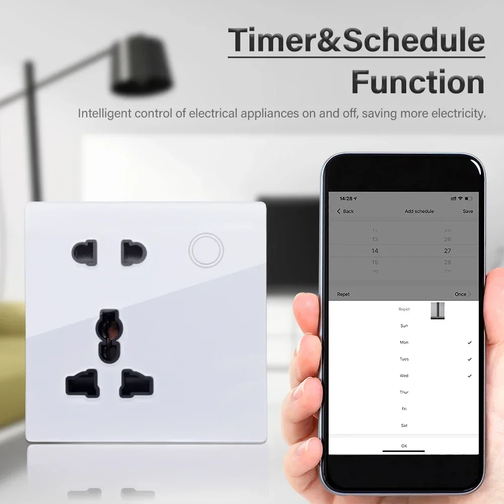 Customized Smart WiFi Wall Soc - Smart Home Control Panel 리뷰 및 가격
