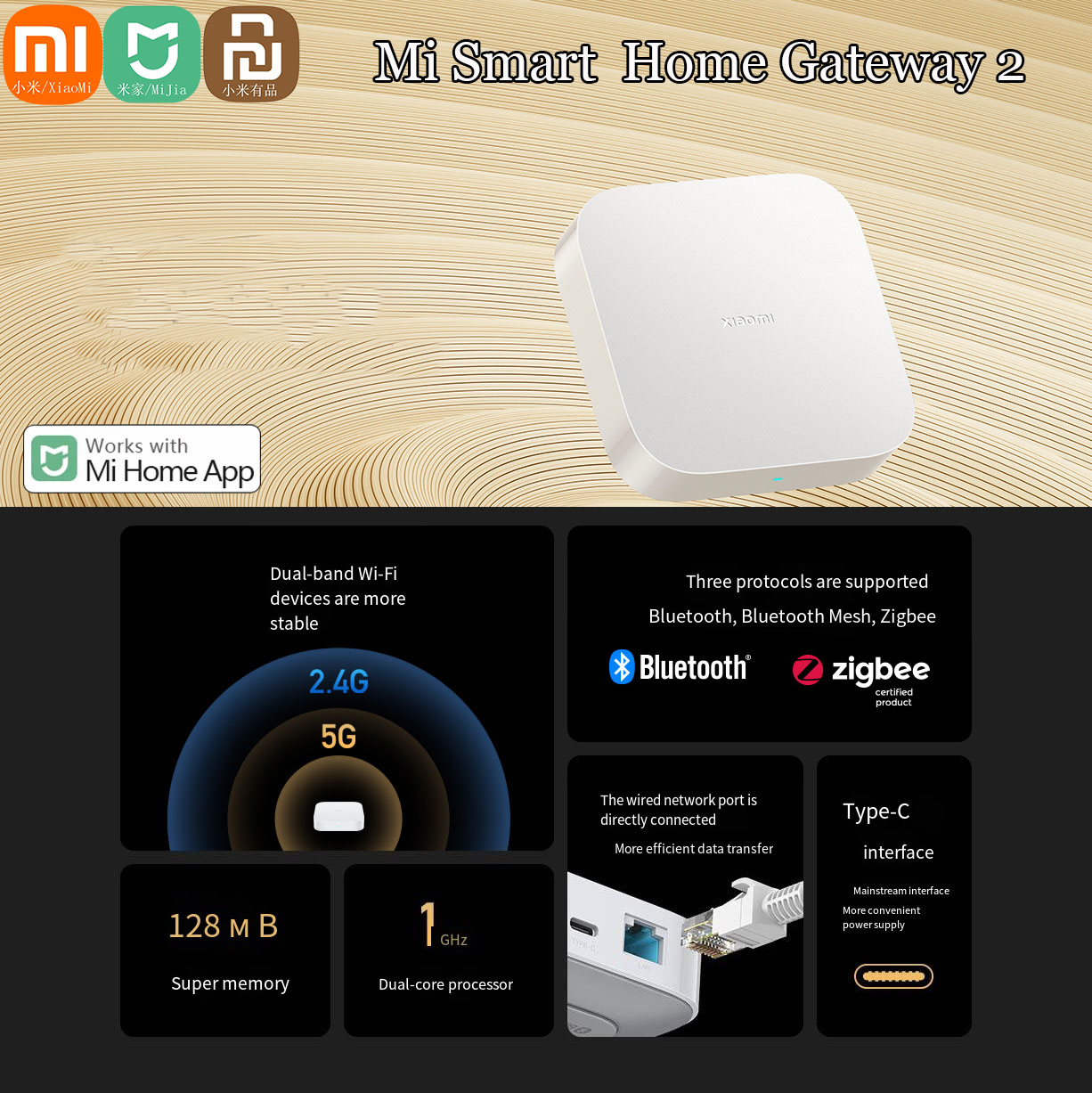 Original Xiaomi Mijia Smart Ho - Smart Home Xiaomi Hub 리뷰 및 가격