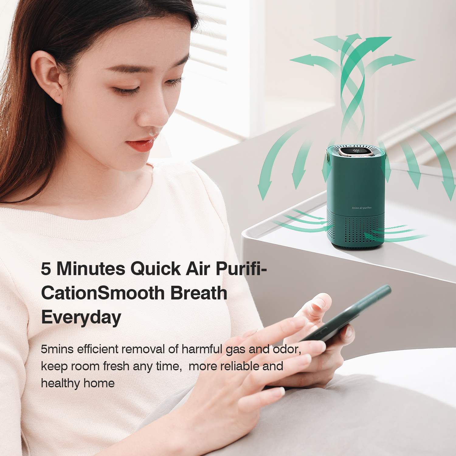Smart Air Filter Mini Negative - Smart Air Purifier 리뷰 및 가격