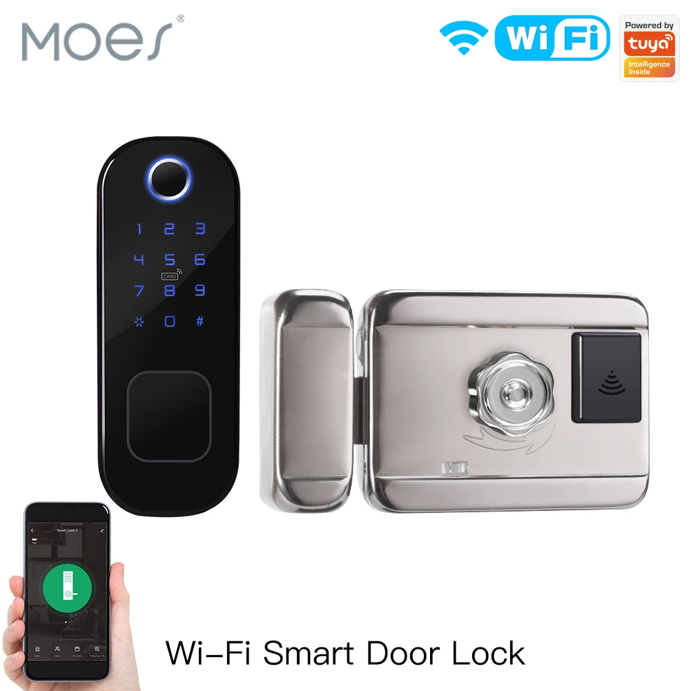 MOES WiFi Tuya Smart Lock Door - Smart Home Hotel 리뷰 및 가격
