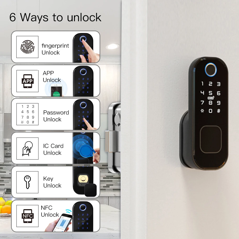 MOES WiFi Tuya Smart Lock Door - Smart Home Hotel 리뷰 및 가격