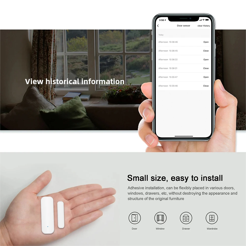 Tuya WiFi Zigbee Window Door S - Smart Home Full System 리뷰 및 가격