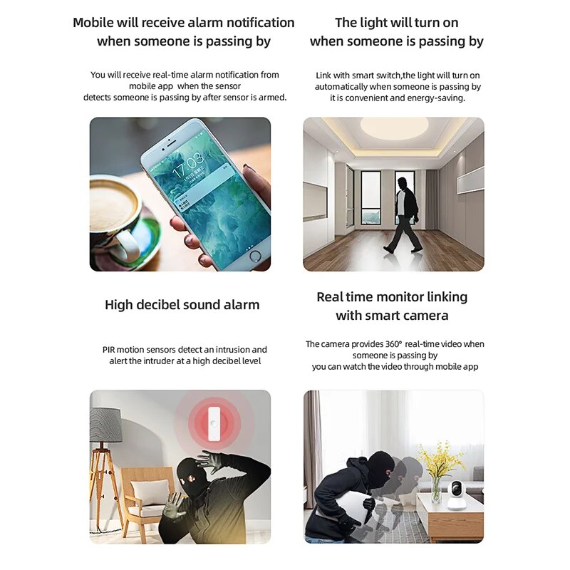 Tuya WiFi Zigbee PIR Motion Se - Smart Home Full System 리뷰 및 가격