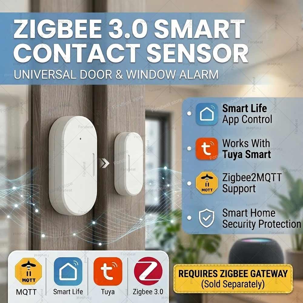 Tuya Zigbee Door Window Sensor - Smart Home Mqtt 리뷰 및 가격