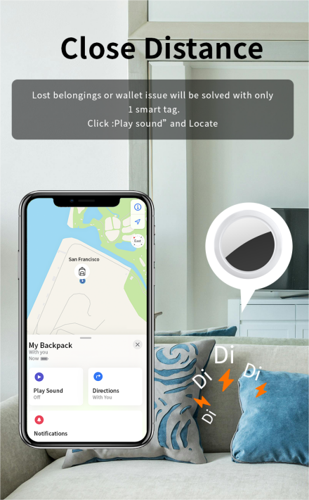 JSPTEC Airtag Bluetooth GPS Tr - Smart Home For Windows 리뷰 및 가격
