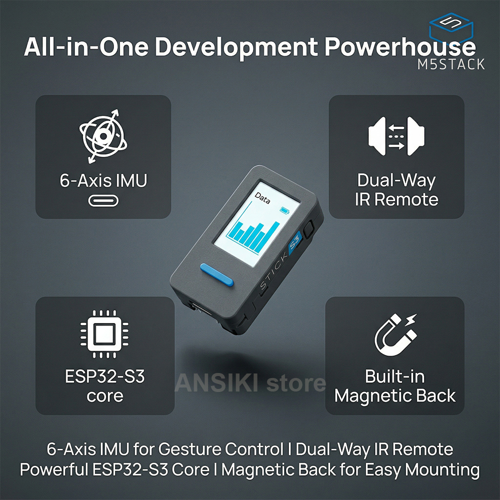 M5Stack M5StickS3 ESP32-S3 IoT - Smart Home Display 리뷰 및 가격