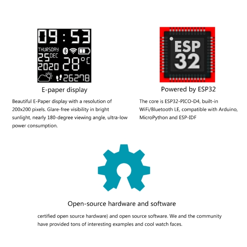 K0EA ESP32 Smartwatch Open Sou - Smart Home Open Source 리뷰 및 가격