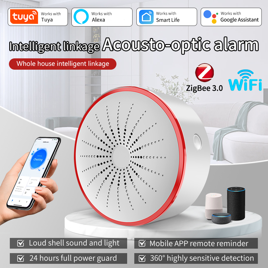 Tuya WiFi ZigBee Smart Alarm S - Smart Home Full System 리뷰 및 가격