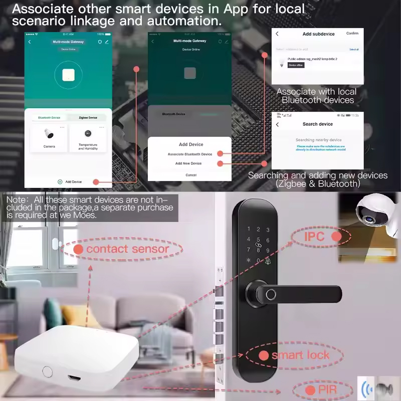 MOES Tuya ZigBee3.0 Smart Hub, - Smart Home Full System 리뷰 및 가격