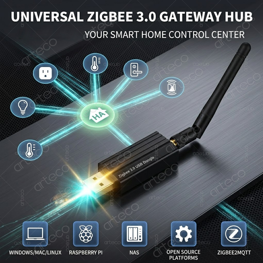 Zigbee 3.0 USB Dongle Universa - Smart Home Open Source 리뷰 및 가격