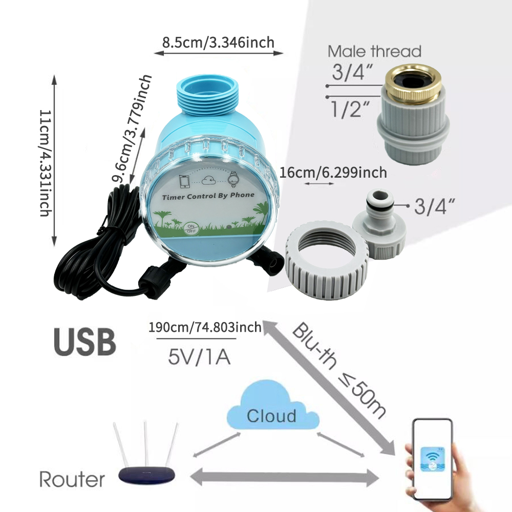 WiFi Wireless Garden Water Tim - Smart Home Demo Kit 리뷰 및 가격