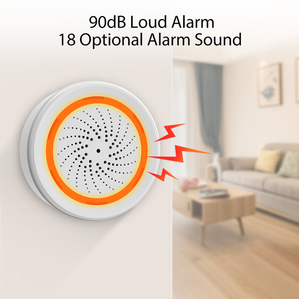 Smart Siren Alarm Tuya Zigbee  - Smart Home Full System 리뷰 및 가격