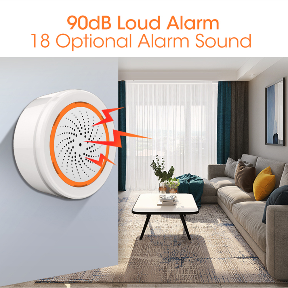 Smart Siren Alarm Tuya Zigbee  - Smart Home Full System 리뷰 및 가격