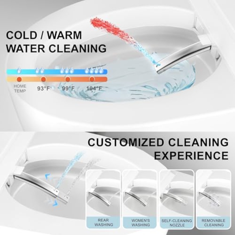 Bathroom smart toilet with hea - Smart Home Remote Control 리뷰 및 가격