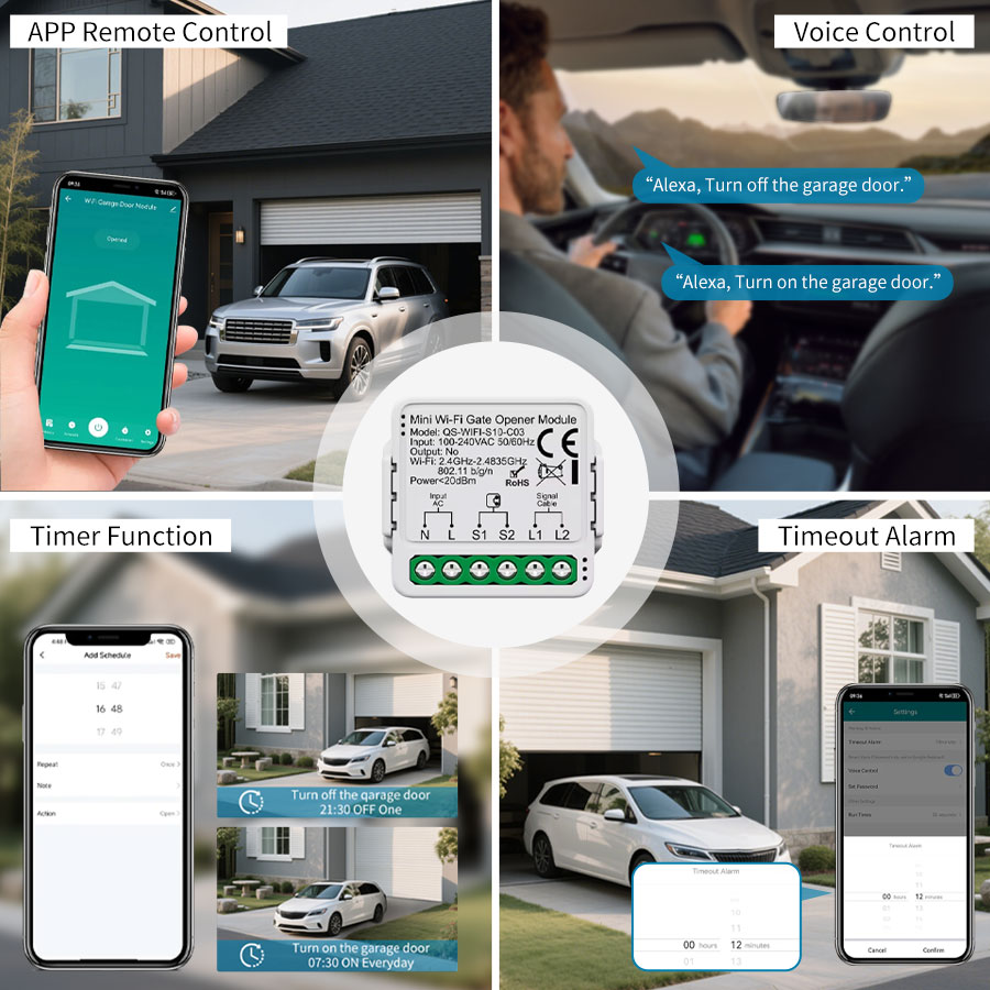 Tuya Smart WiFi or Zigbee Gara - Smart Home Wiz 리뷰 및 가격
