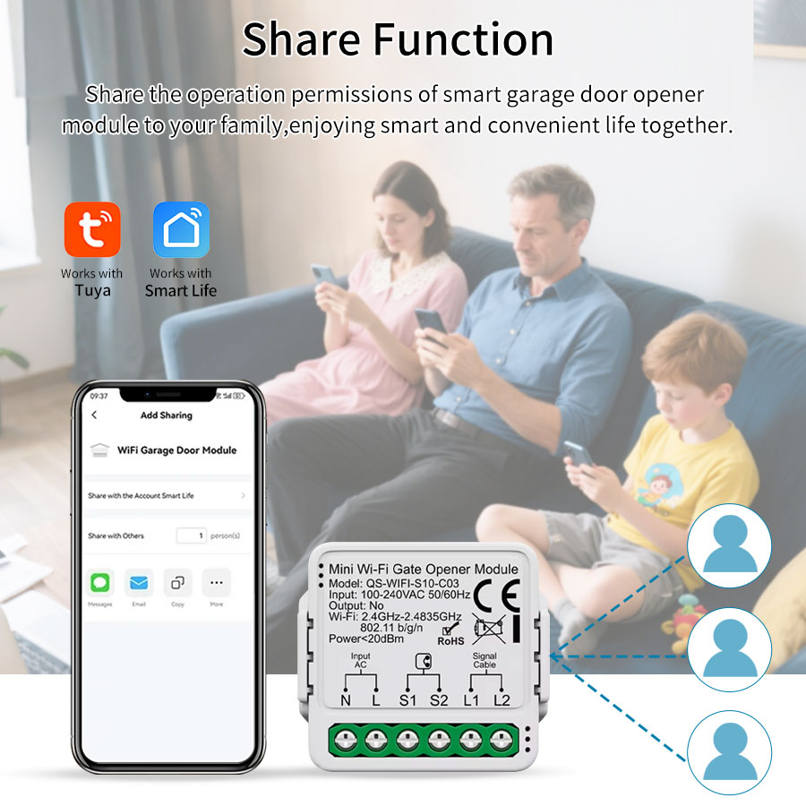 Tuya Smart WiFi or Zigbee Gara - Smart Home Wiz 리뷰 및 가격
