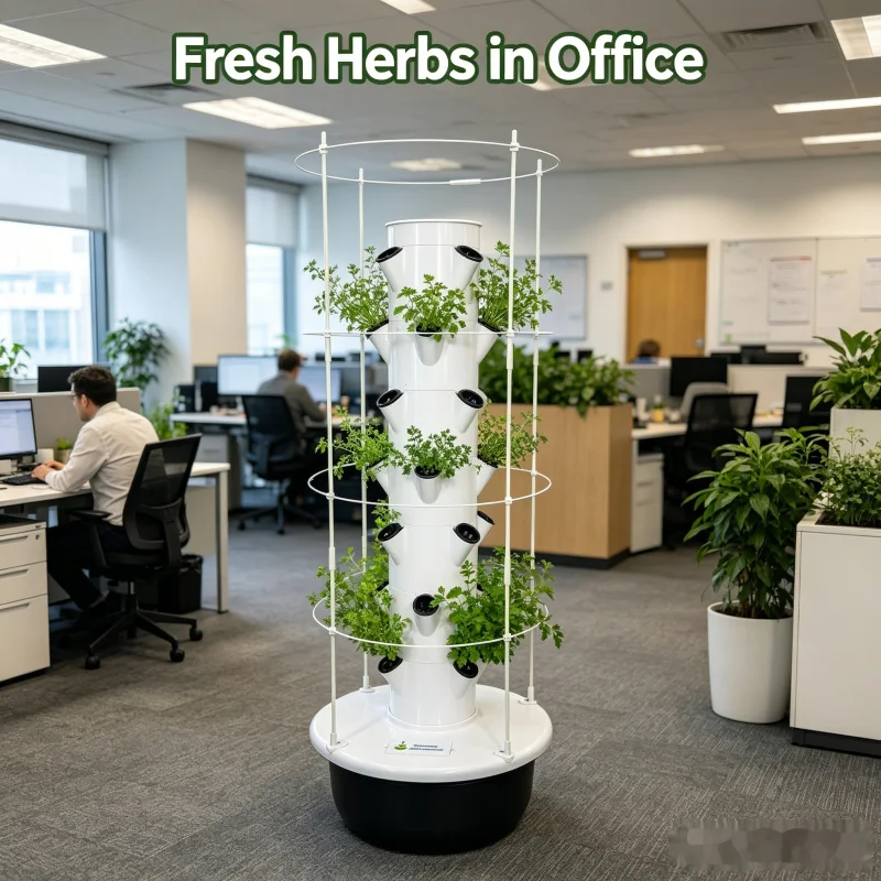 Smart Vertical Hydroponic Towe - Smart Home Kits 리뷰 및 가격