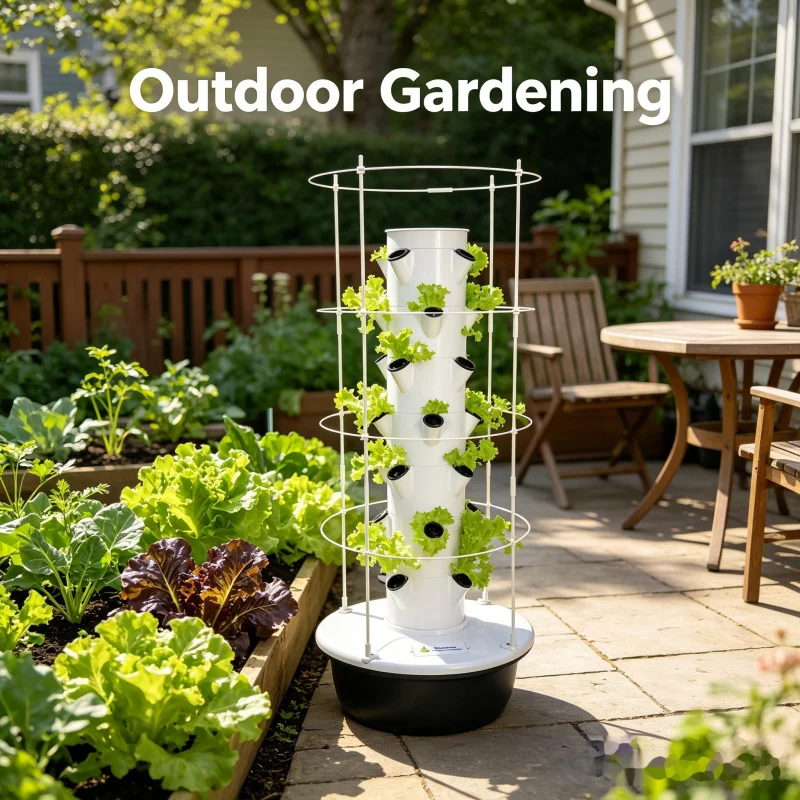Smart Vertical Hydroponic Towe - Smart Home Kits 리뷰 및 가격