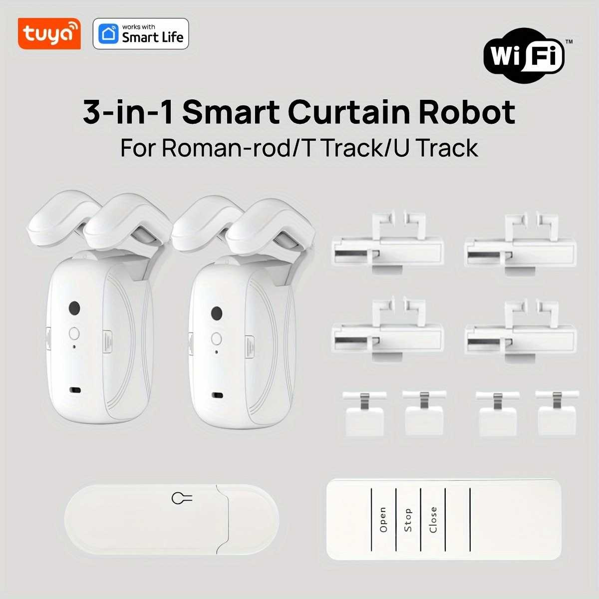 1/2PCS Tuya Smart WiFi Curtain - Smart Home Full System 리뷰 및 가격