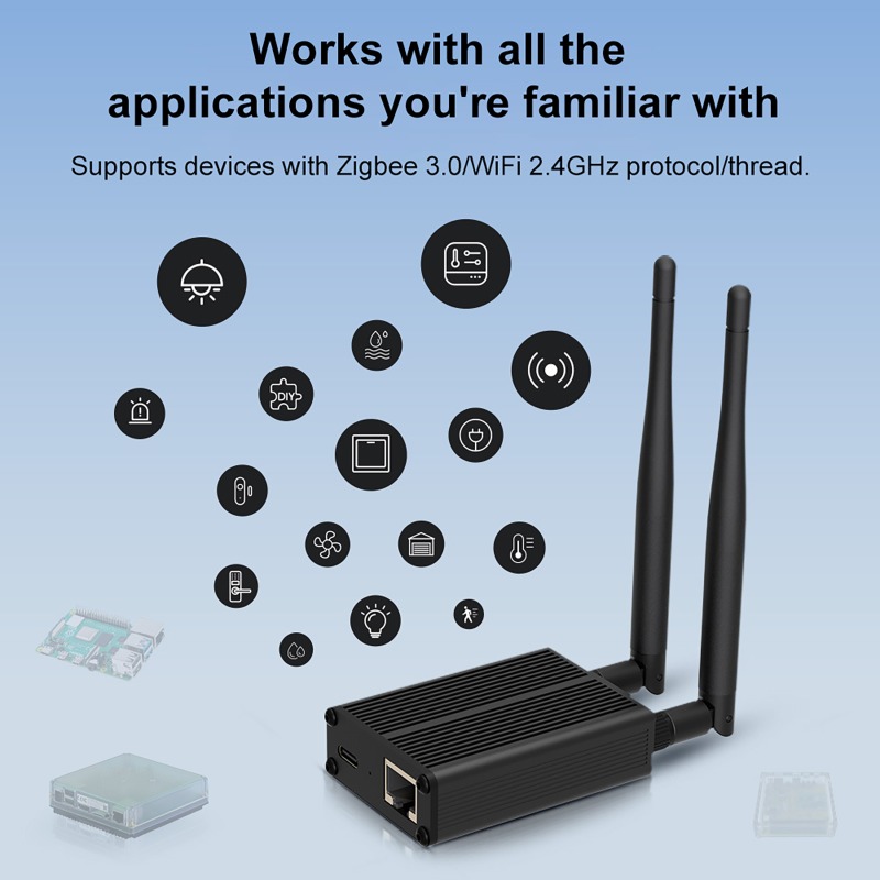 ZigBee 3.0 Dongle To Ethernet, - Smart Home Mqtt 리뷰 및 가격