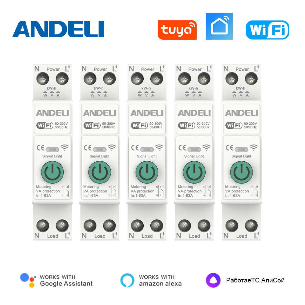 ANDELI TUYA WiFi Smart Circuit - Smart Home Remote Control 리뷰 및 가격