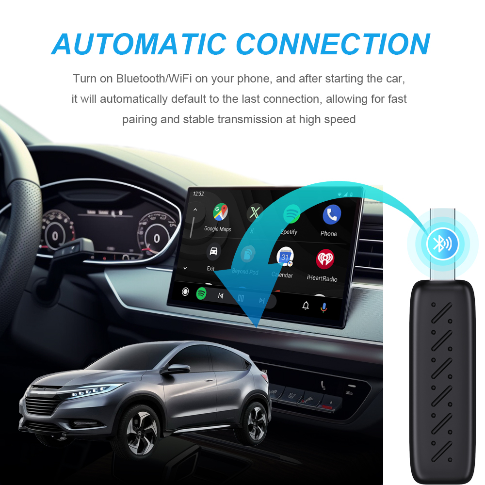 Wireless CarPlay Android Auto  - Smart Home Wiz 리뷰 및 가격