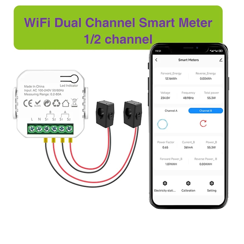 Tuya Wifi Smart Power Meter wi - Smart Home In Us 리뷰 및 가격