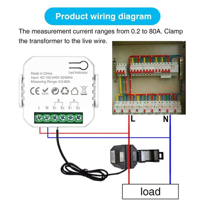 Tuya Wifi Smart Power Meter wi - Smart Home In Us 리뷰 및 가격