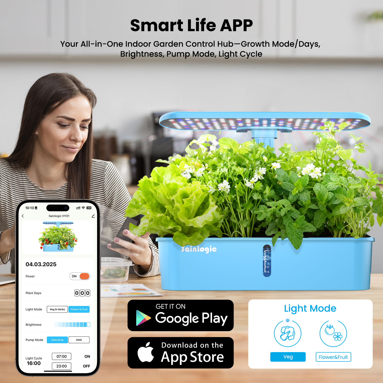 Smart Hydroponics Growing Syst - Smart Home In Us 리뷰 및 가격