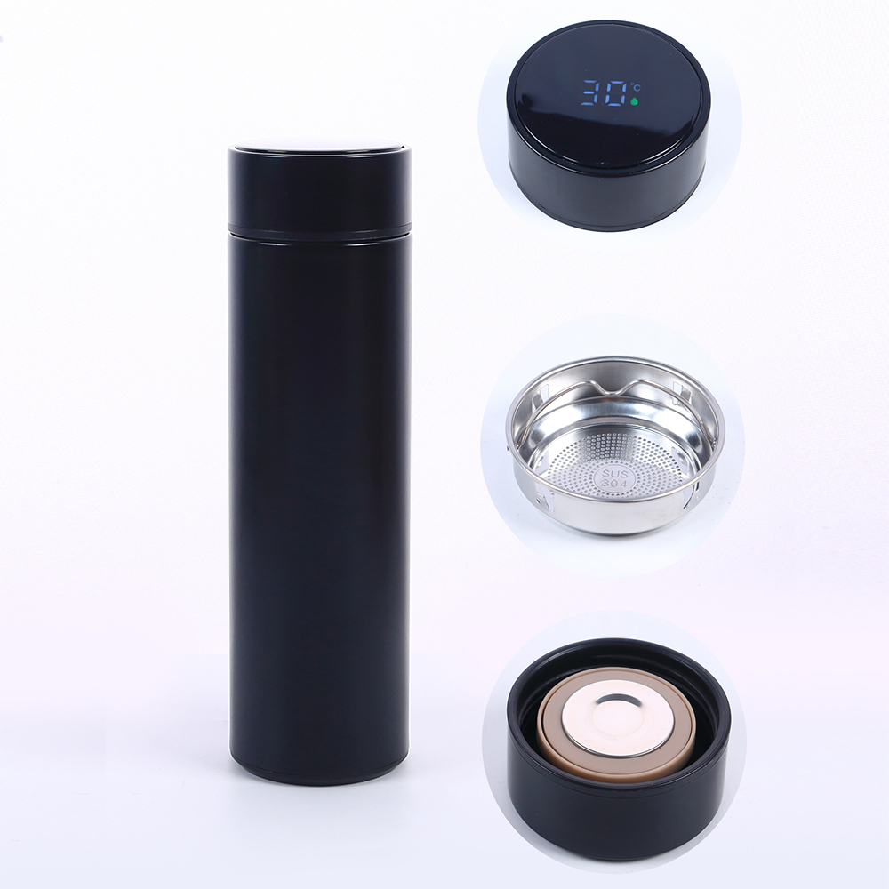 Smart Water Bottle with LED Te - Home Smart Kettle 리뷰 및 가격