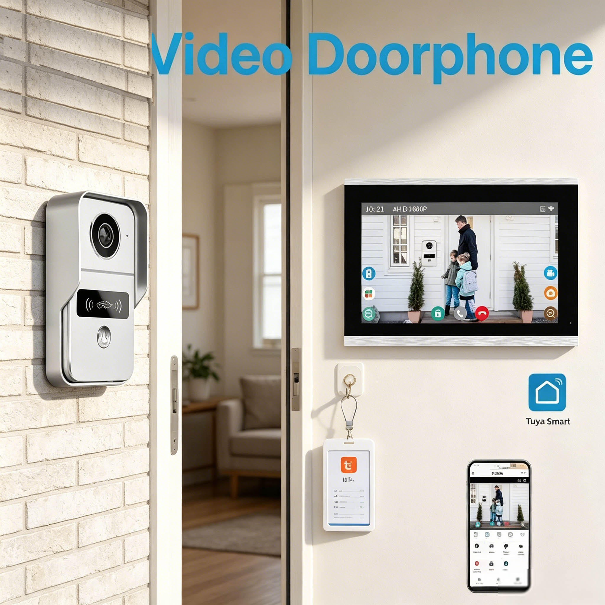 Door Intercom Doorbell, 10.1 I - Wifi Doorbell Camera 리뷰 및 가격