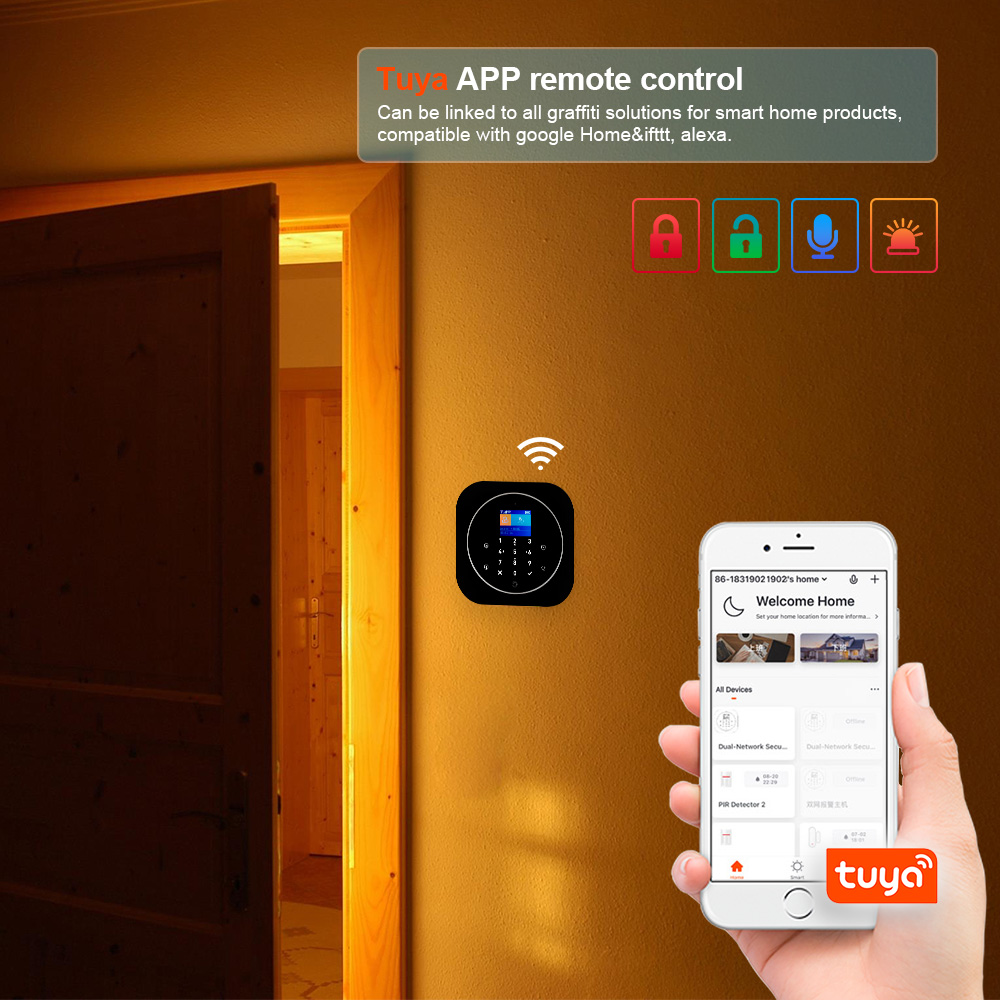 KERUI G12 Wireless Tuya Home A - Smart Home Demo Kit 리뷰 및 가격