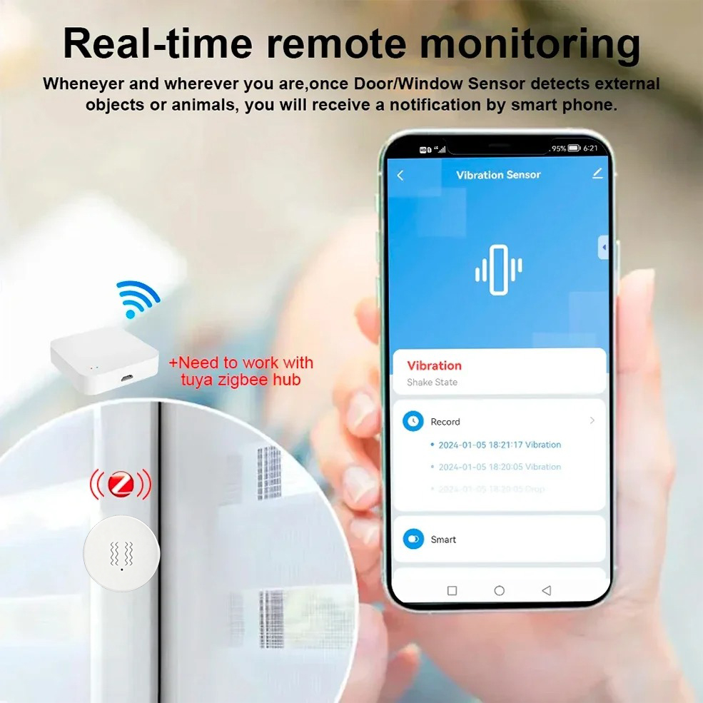 Tuya ZigBee Smart Vibration &  - Smart Home Full System 리뷰 및 가격
