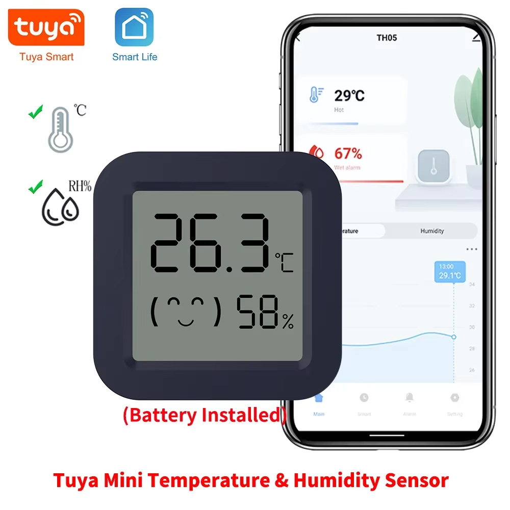 Mini Smart Thermometer Hygrome - Smart Home Remote Control 리뷰 및 가격