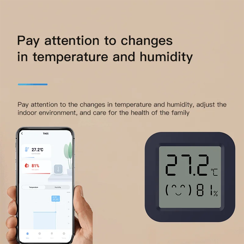 Mini Smart Thermometer Hygrome - Smart Home Remote Control 리뷰 및 가격