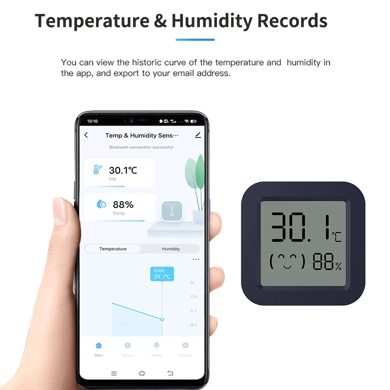 Mini Smart Thermometer Hygrome - Smart Home Remote Control 리뷰 및 가격