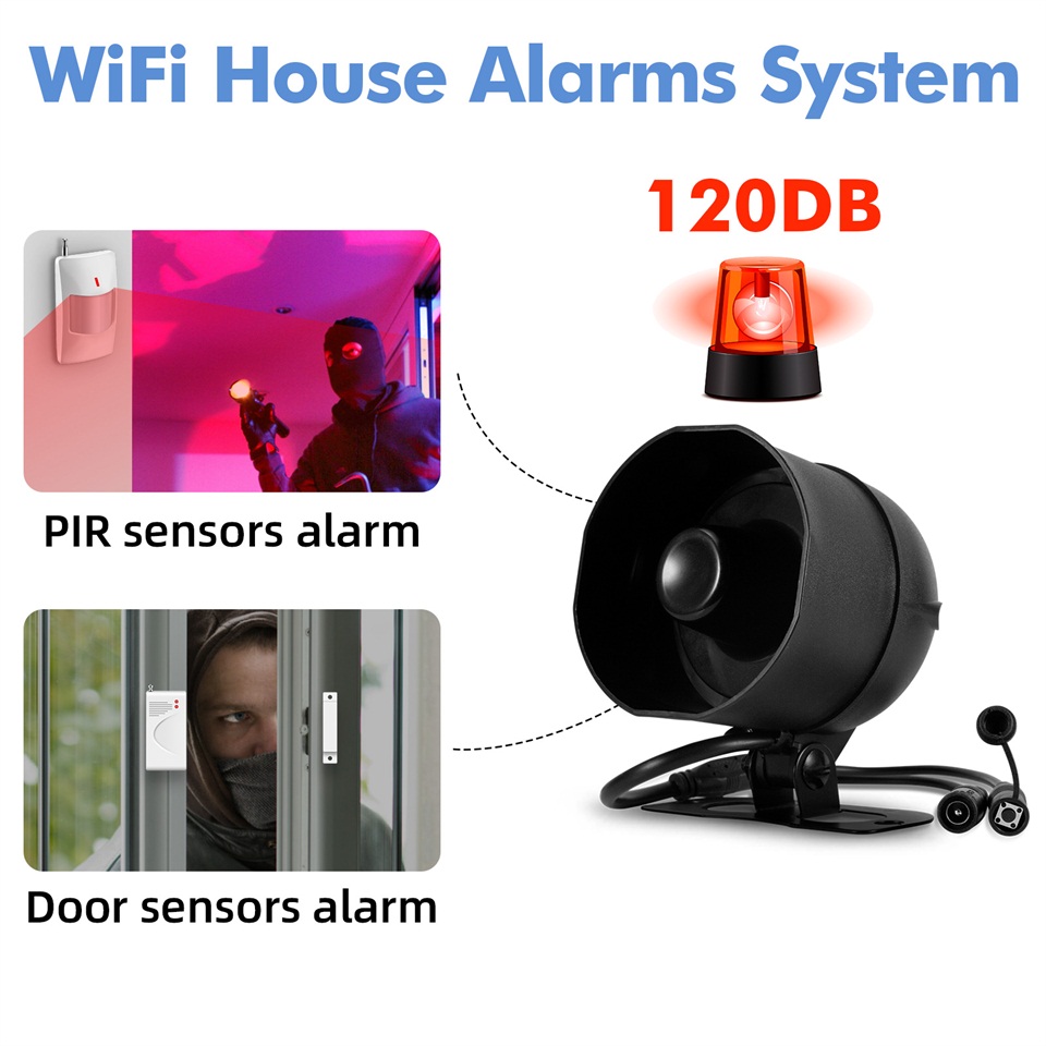 KERUI 120db Siren Alarm System - Smart Home Demo Kit 리뷰 및 가격