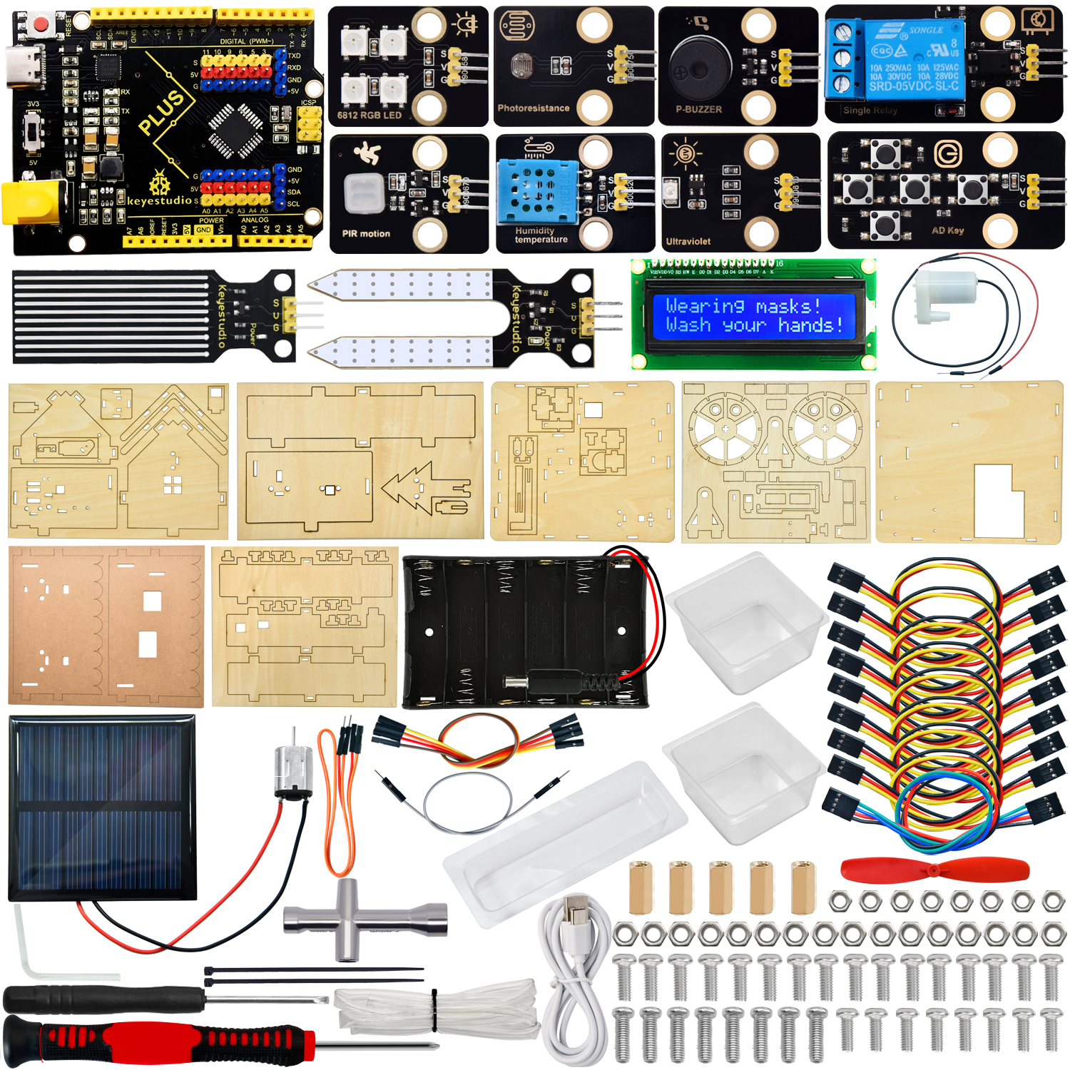 Keyestudio Smart Eco-Friendly  - Smart Home Demo Kit 리뷰 및 가격