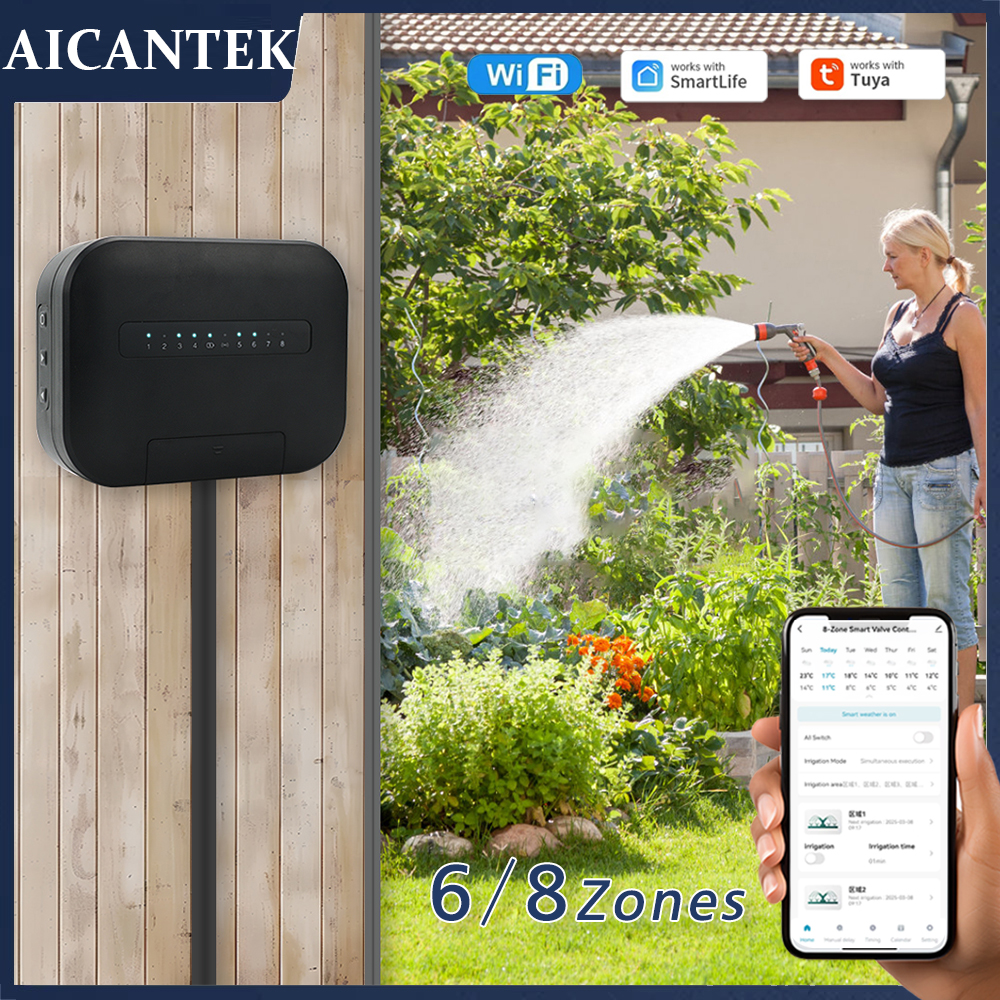8 Zones Wifi Tuya Smart Garden - Smart Home Kits 리뷰 및 가격